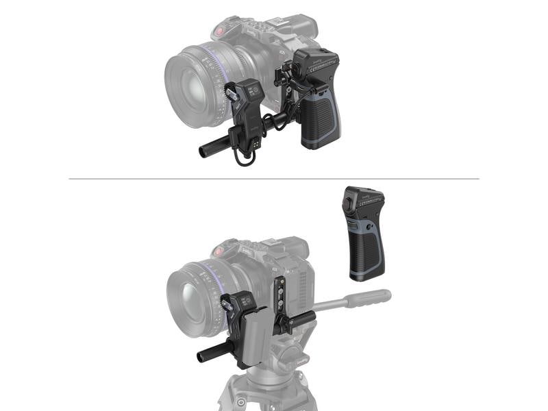 Smallrig MagicFIZ Wireless Follow Focus Handgrip Kit Präziser und latenzarmer Follow Focus für Videoaufnahmen