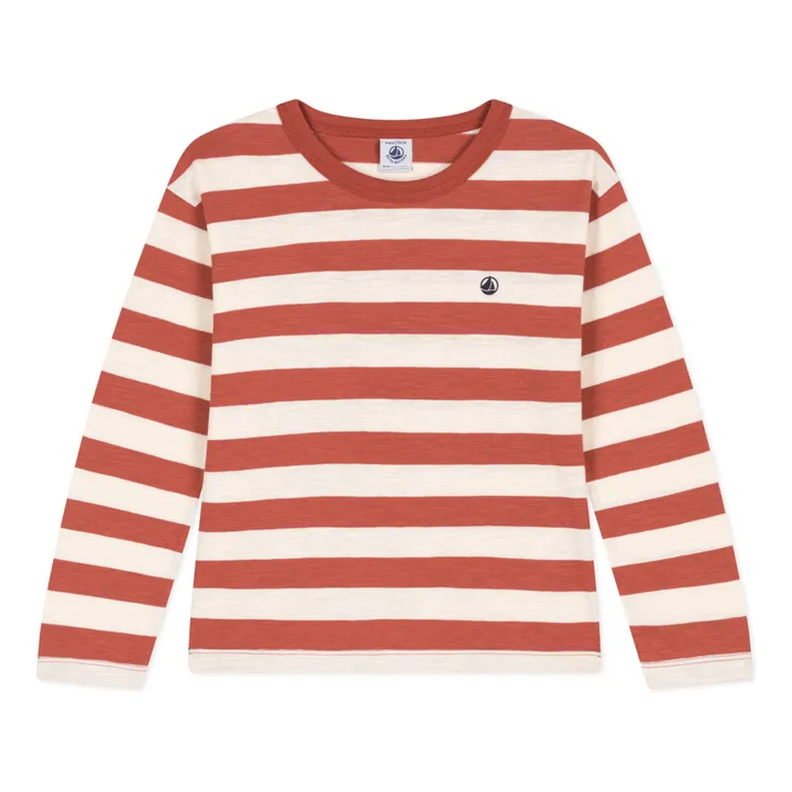 Petit Bateau Pyjama Uni en Velours | Vieux Rose