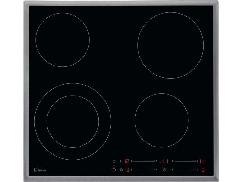 Electrolux Elektrokochfeld GK56TSCN Aufliegend Glaskeramik-Kochfeld mit 4 Herdplatten