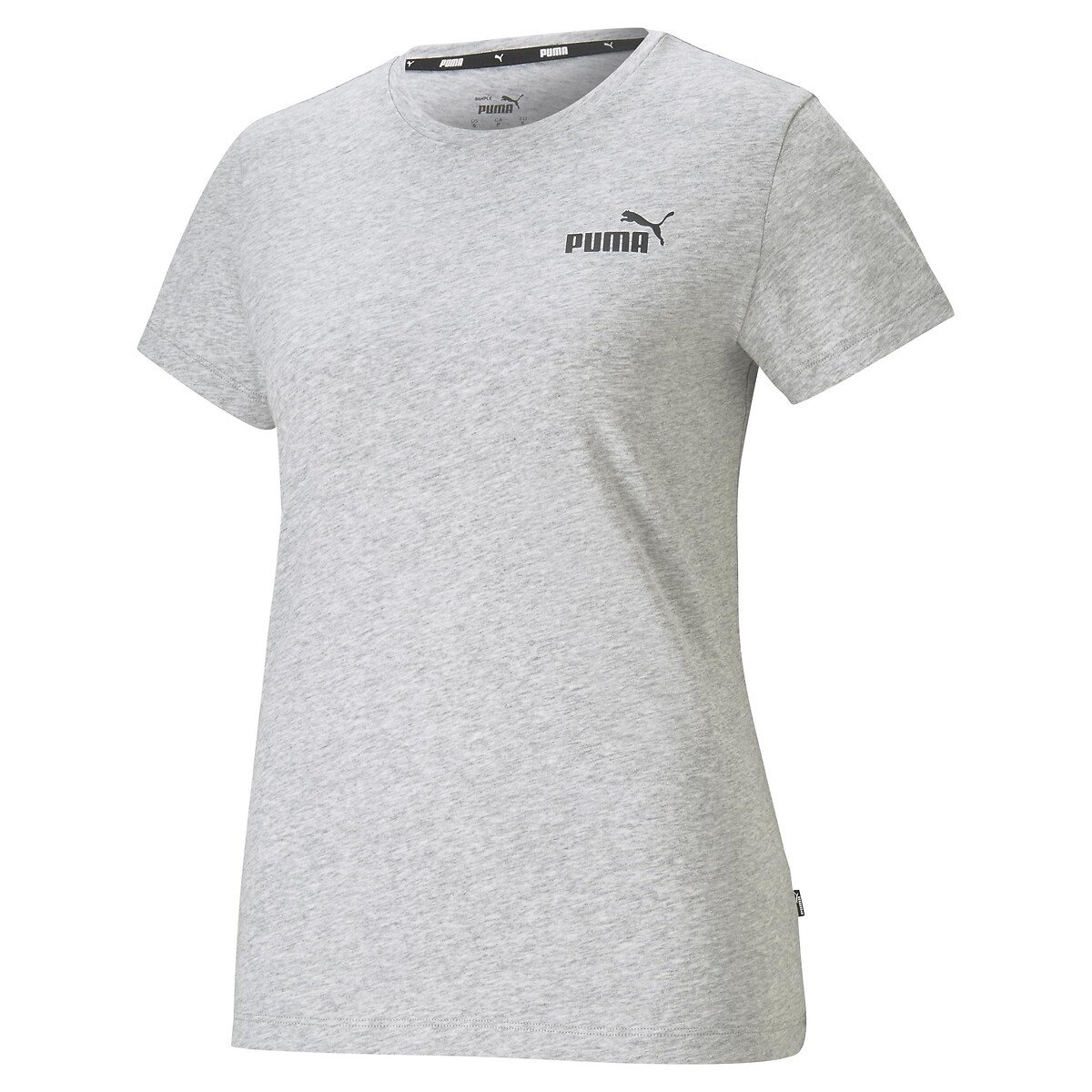 Camiseta PUMA com gola redonda e mangas compridas