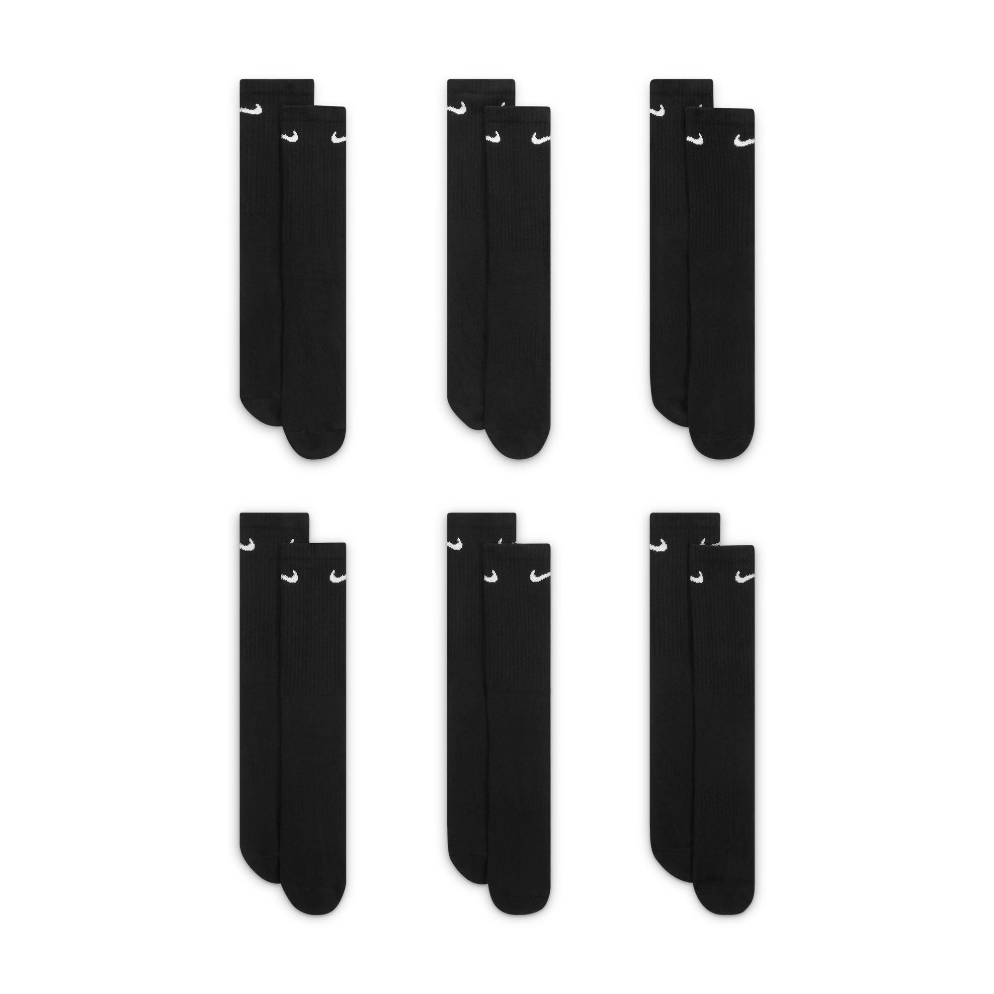 Nike Everyday Cushioned Training Crew Socks (6 Pairs)