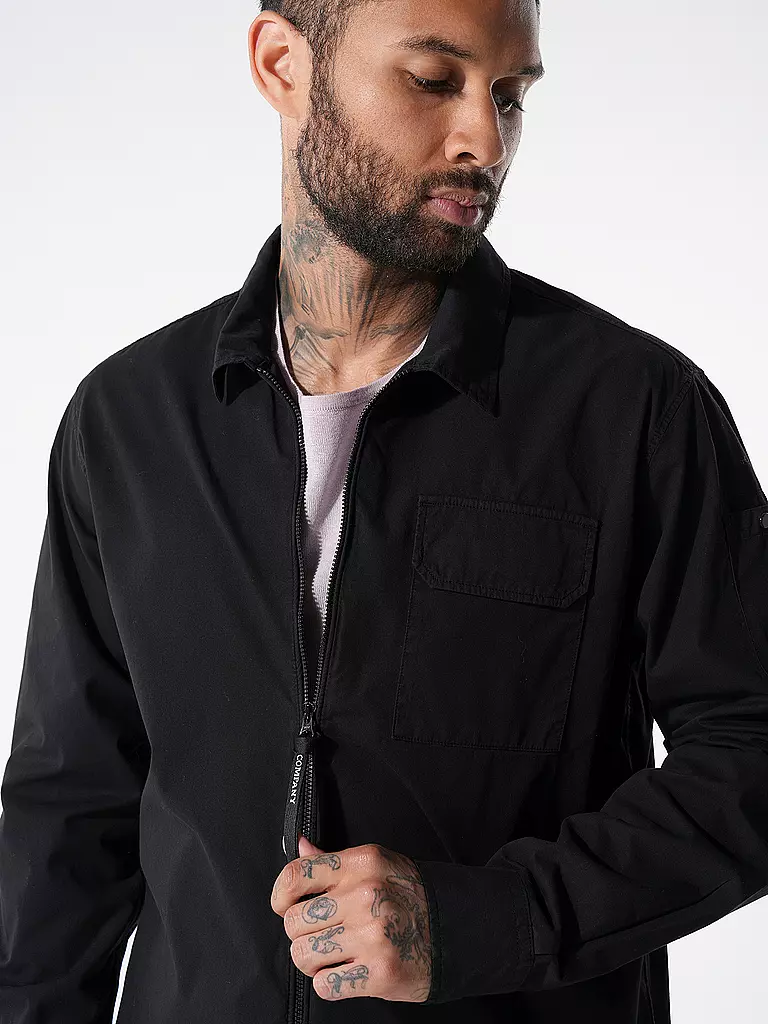 CP COMPANY Overshirt  schwarz