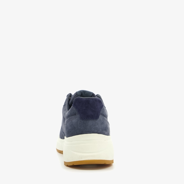 Hush Puppies leren heren sneakers blauw