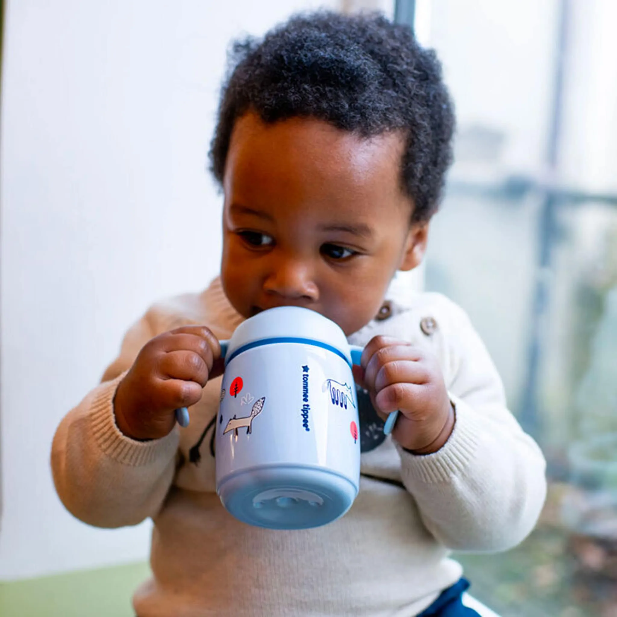 Tommee Tippee Gobelet 10oz a Bec Bleu
