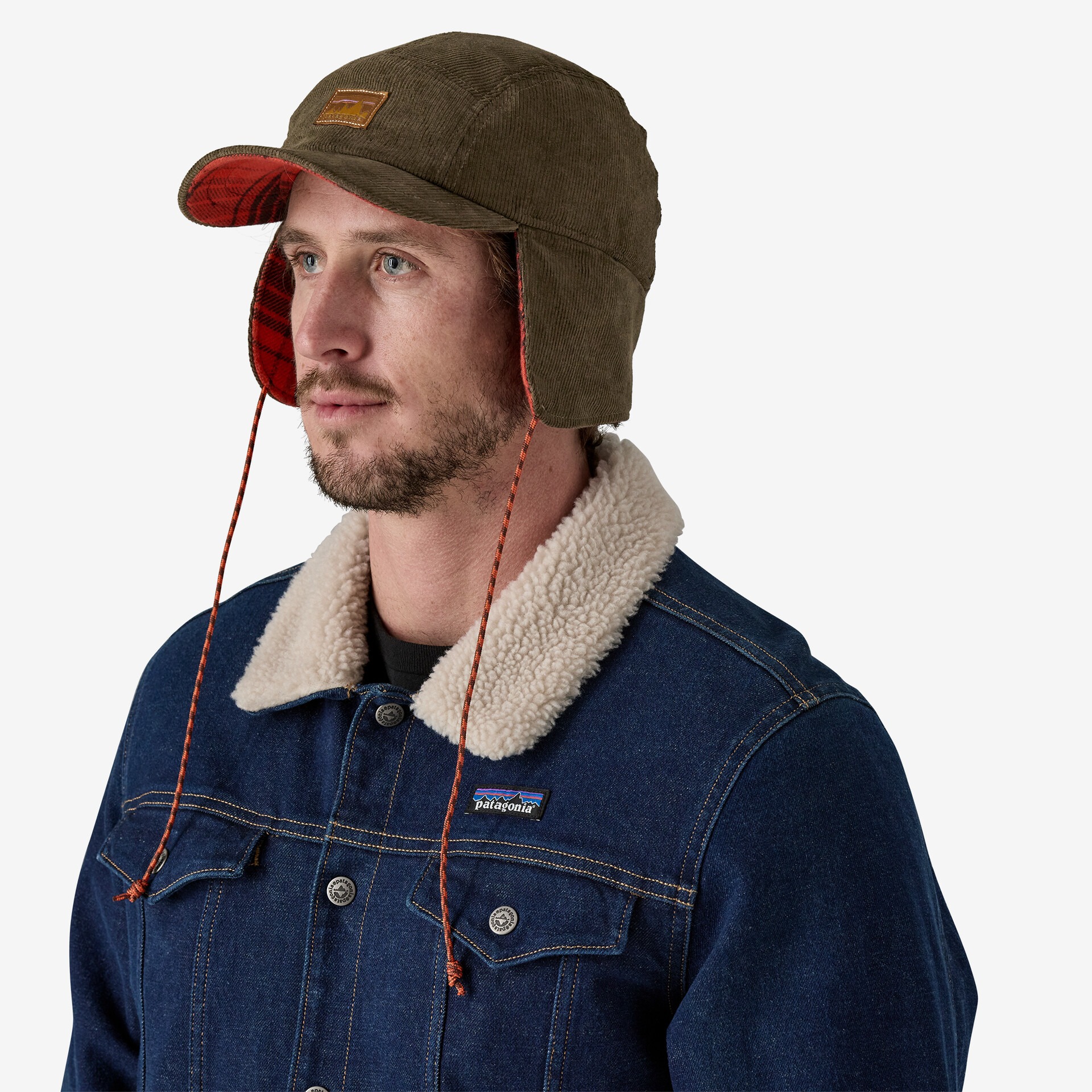 Range Earflap Cap Dark Walnut