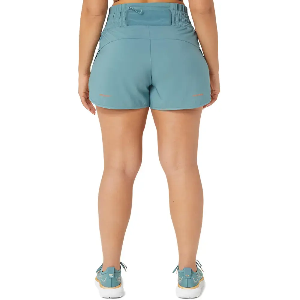 ASICS Nagino 4IN Hardloopbroek Kort Lichtblauw Dames