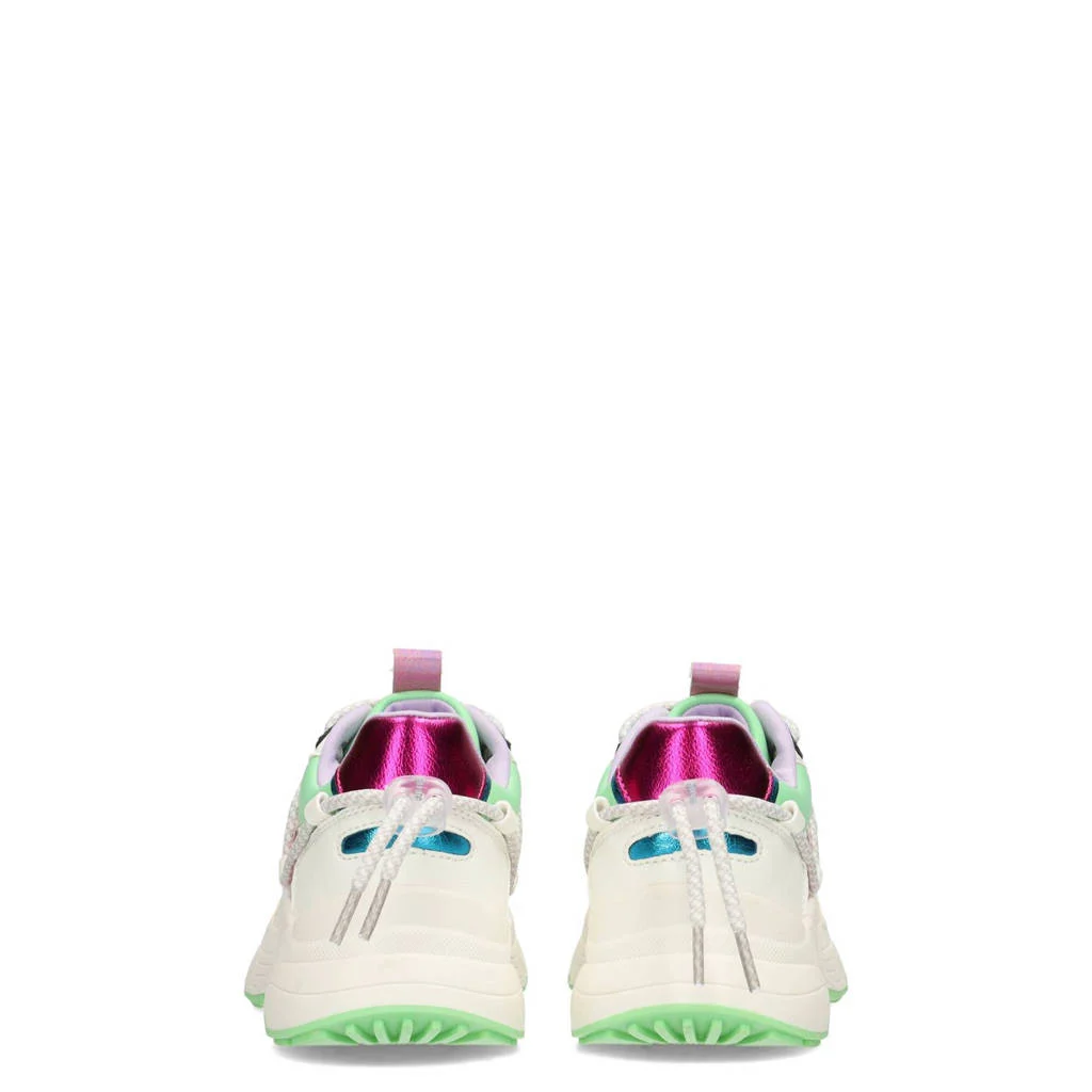 POSH by Poelman Madeechunky sneakers lichtgroen/wit