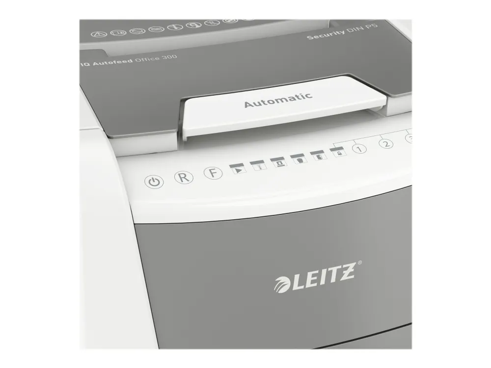 Makulator Leitz IQ AutoFeed Office 300 mikromakulering 2x15 mm (P-5)