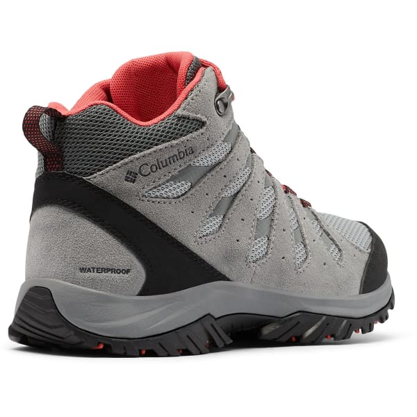 Chaussure de randonnée mid COLUMBIA REDMOND III MID WP WMNS STEAM, RED CORAL