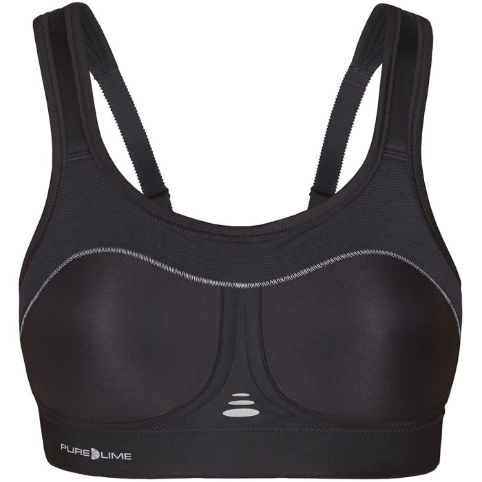 PureLime Dame BH Compression Bra - High Impact