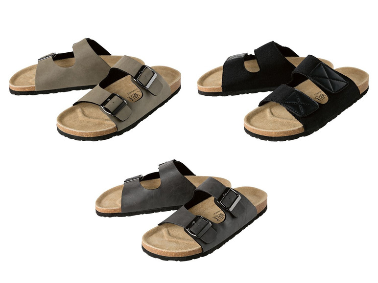 Leren heren slippers