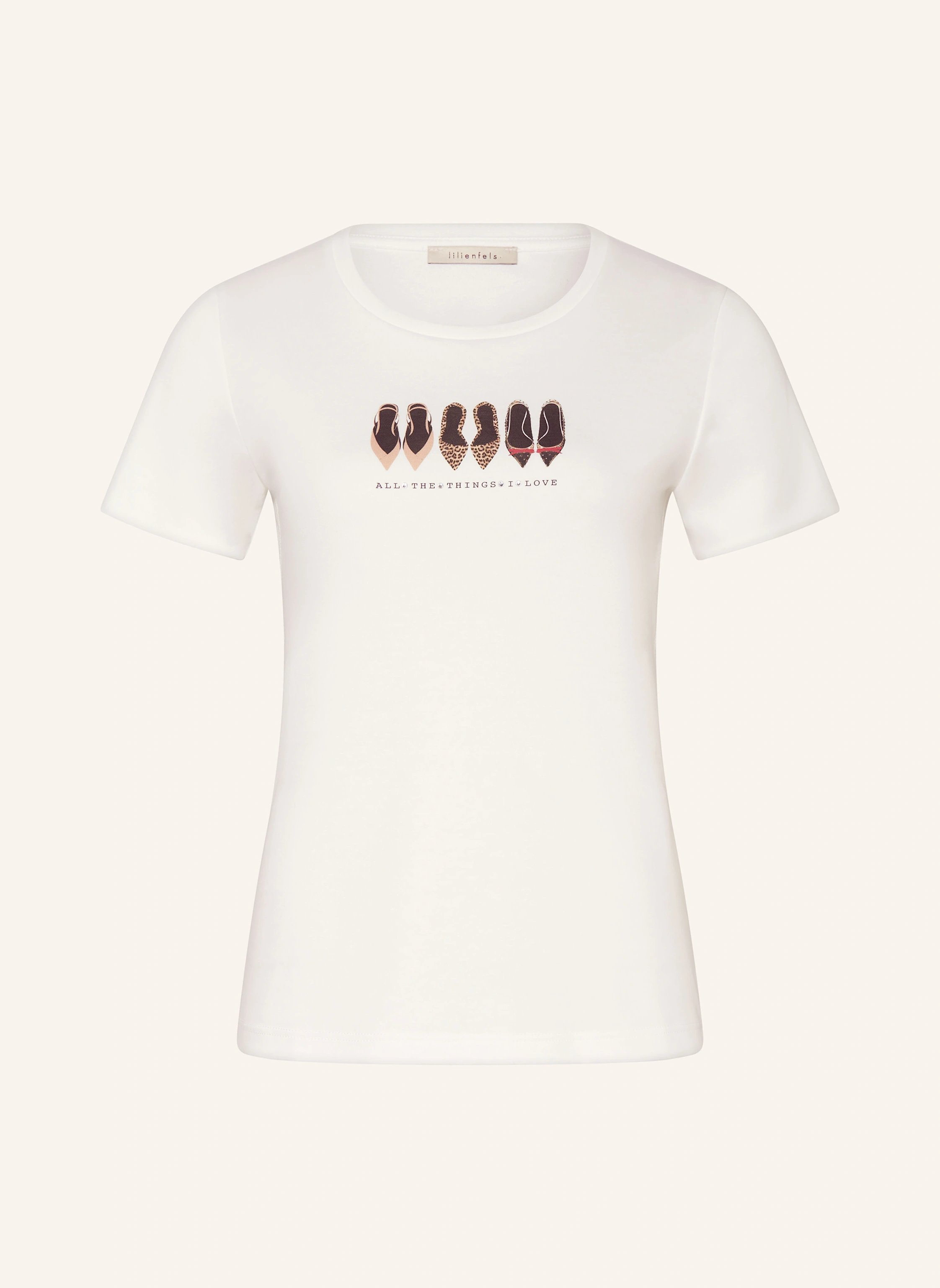 lilienfels T-Shirt mit Schmucksteinen