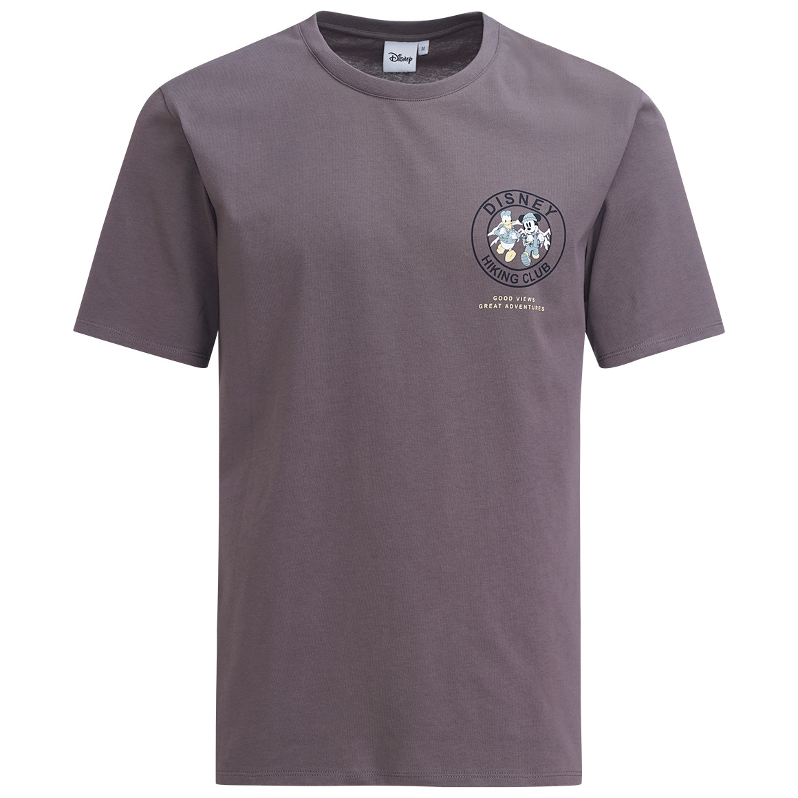 Jonas Nielsen Micky Maus T-Shirt mit Rücken-Print dunkelgrau