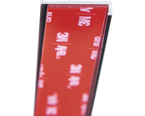 Eindprofiel Schulte Decodesign 2550 mm vlak chroom voor 3 mm douchewand