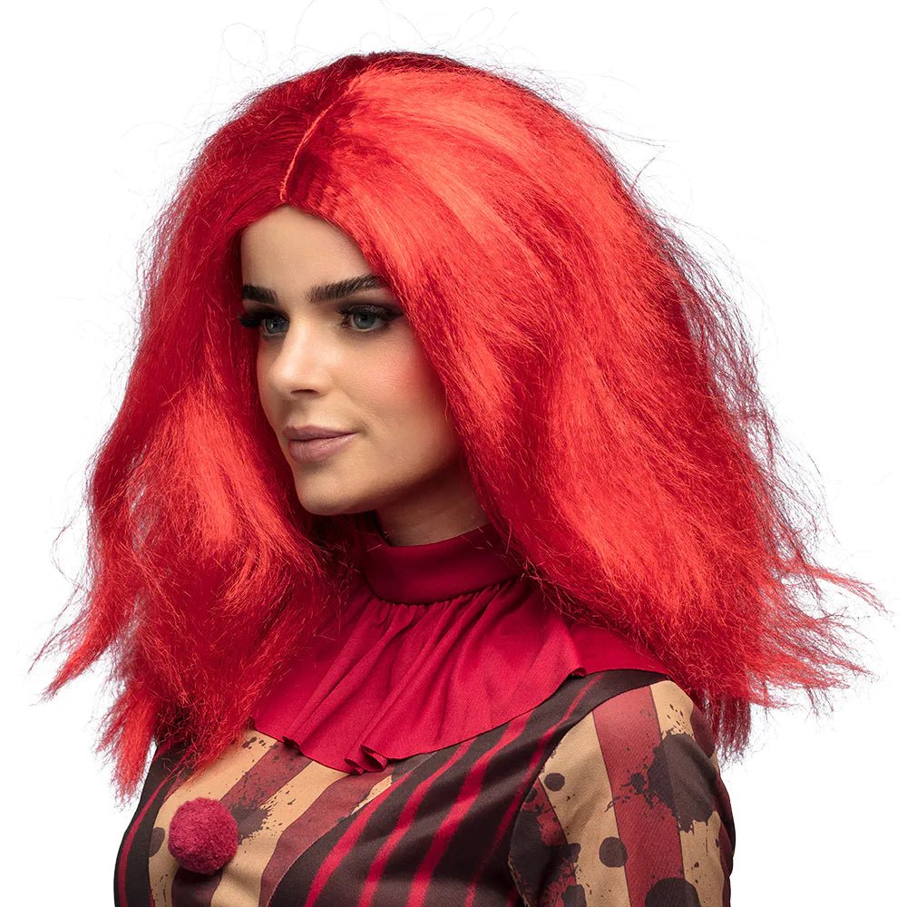 Halloween Pruik Rood