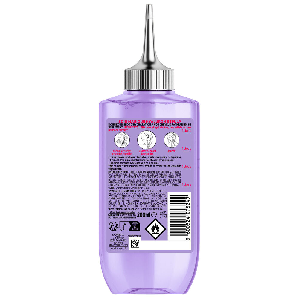 Elseve Hyaluron Repulp Soin Magique 8 secondes - Acide Hyaluronique