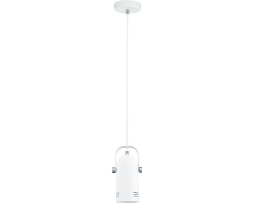 Plantenlamp, 1-lamp, HxØ 180x10 cm, wit
