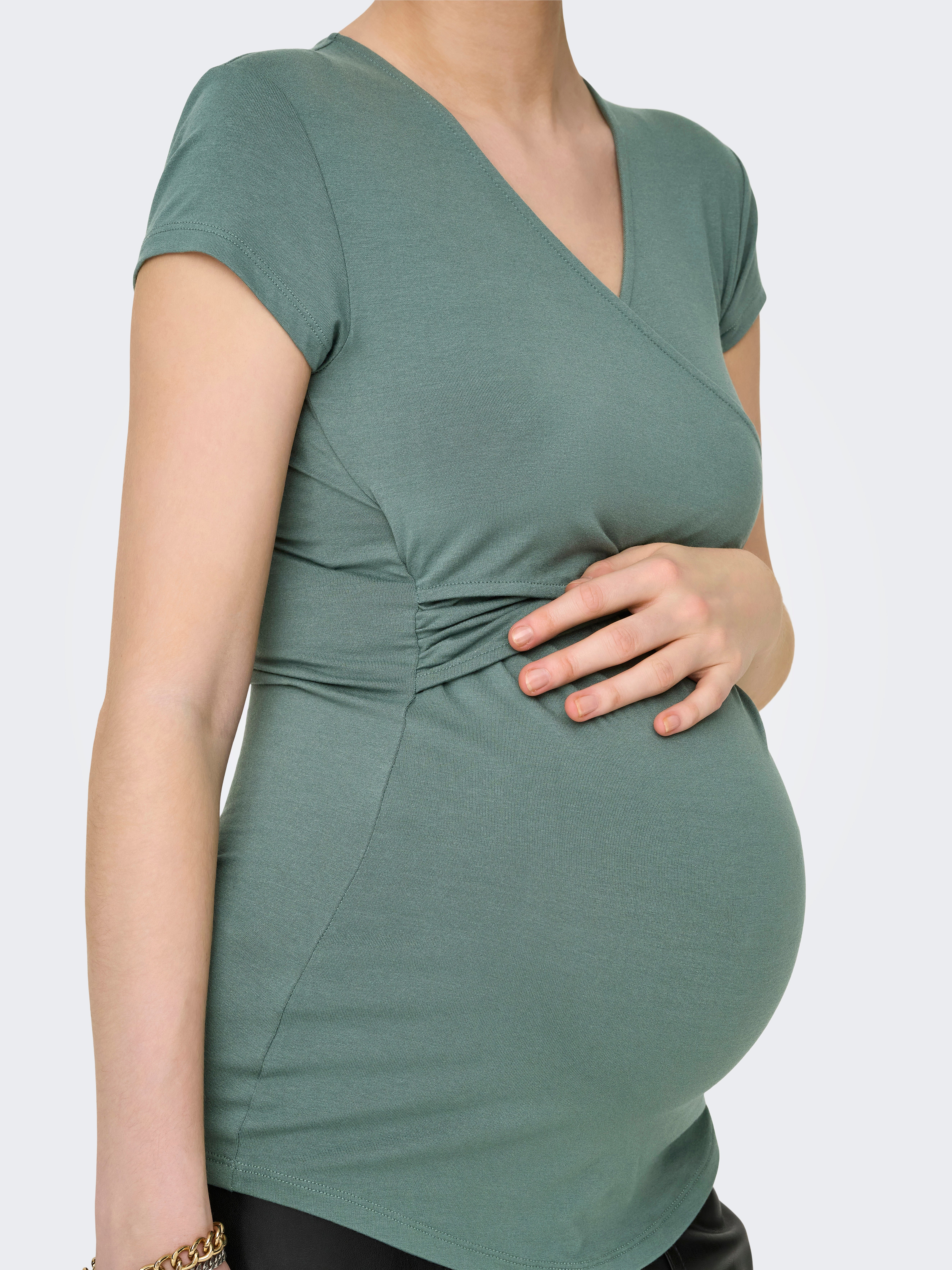 OLMLISA Top Balsam Green
