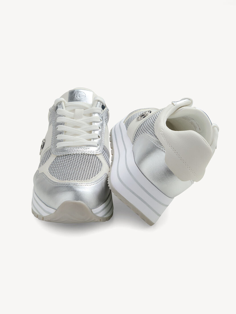 Sneaker - zilver