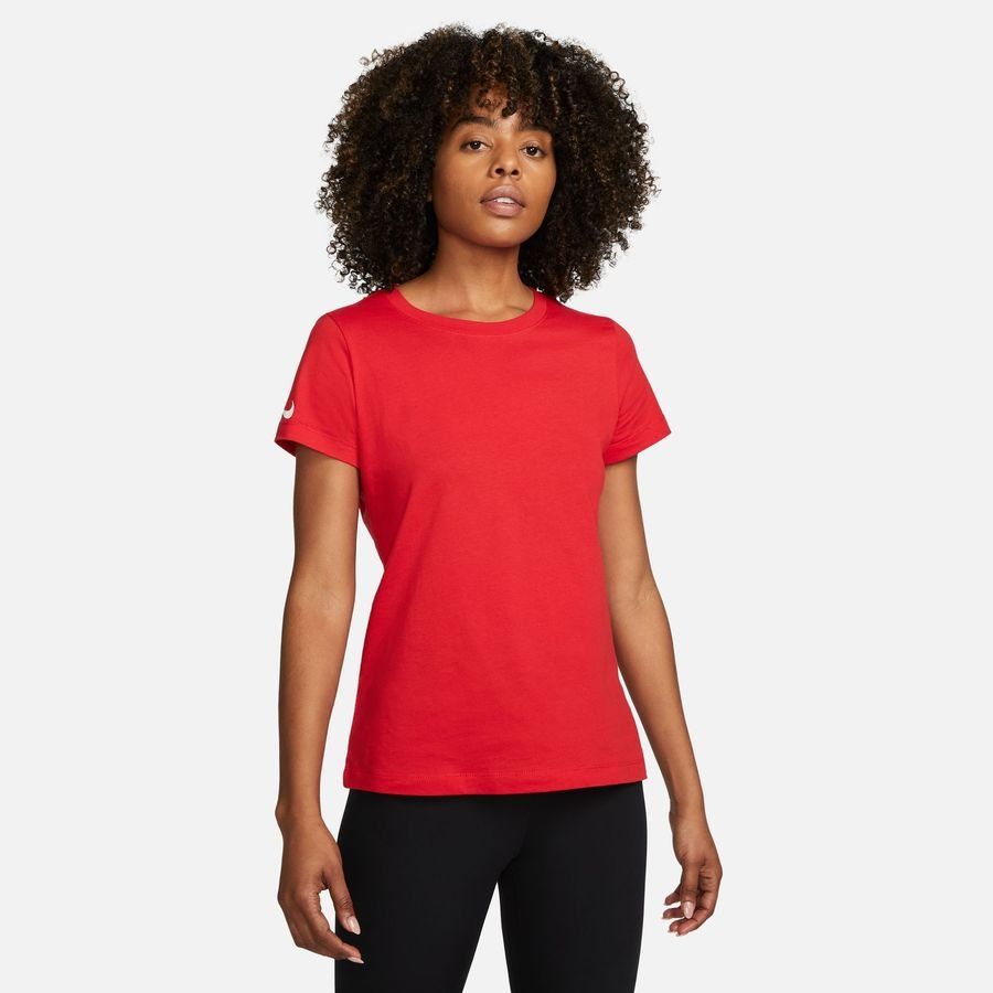 Nike T-Shirt Park 20 - Rouge/Blanc Femme