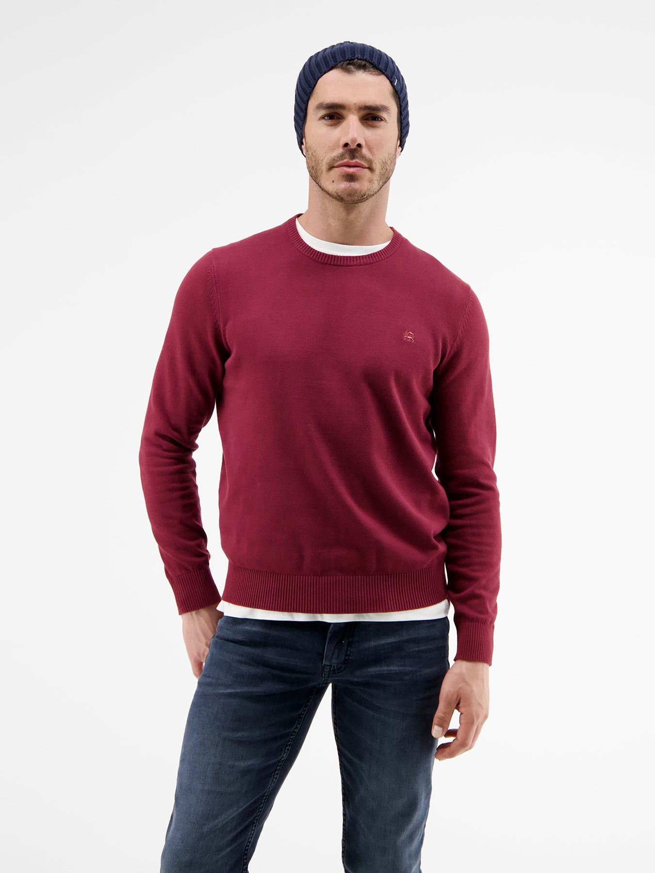 Basic Strickpullover