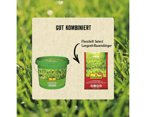 Gazonmeststof FloraSelf Select 4kg 100 m²
