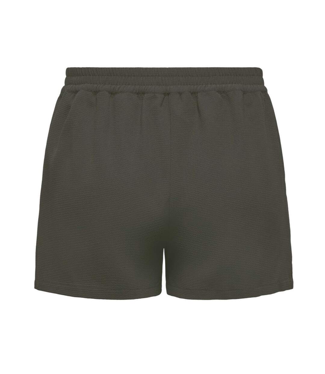 Short Kaki Femme Only Solid