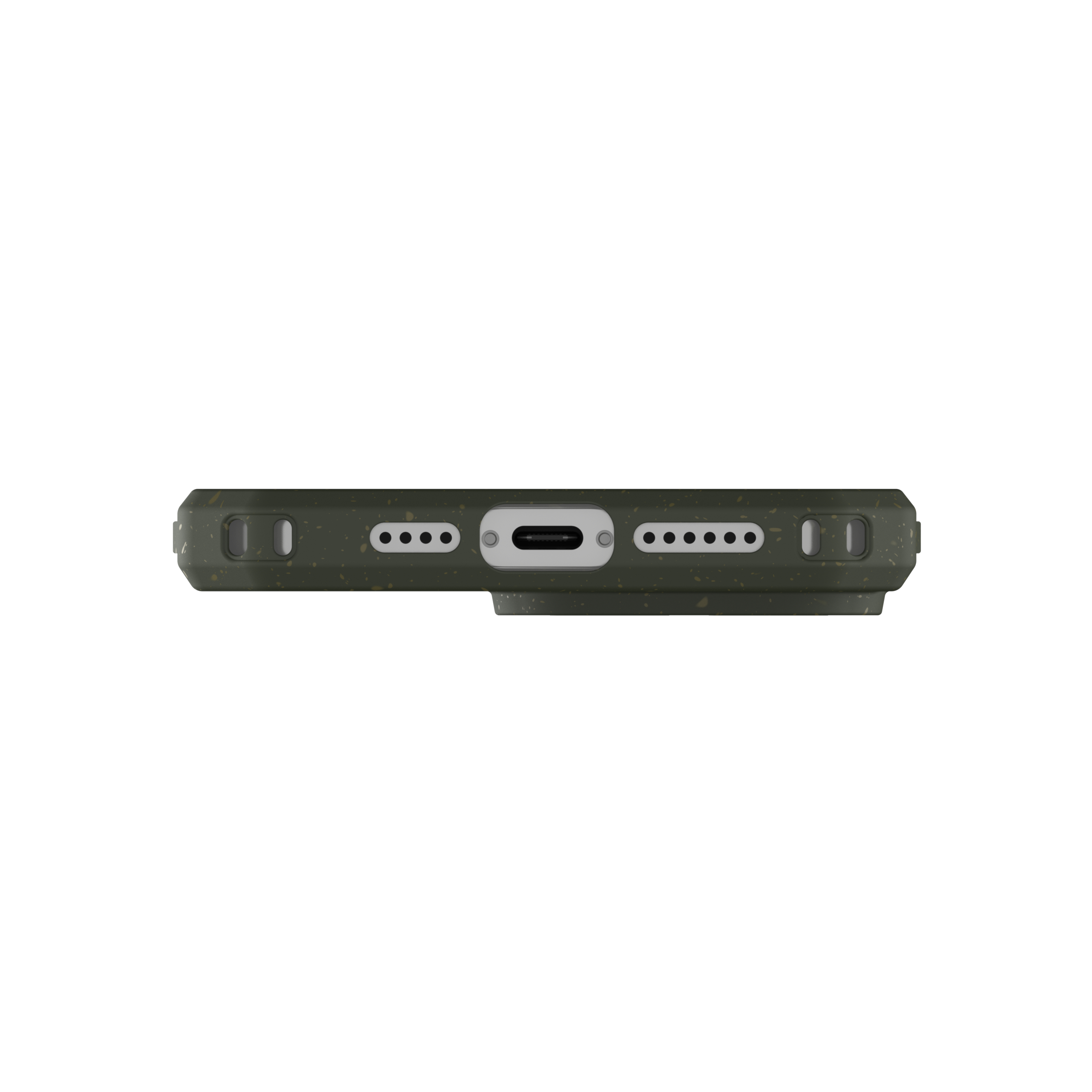 iPhone 14 Pro Max Bio Gummi Schutzhülle Outback Eco Friendly Nachhaltig Kompostierbar (114075117272) - Olive Drab