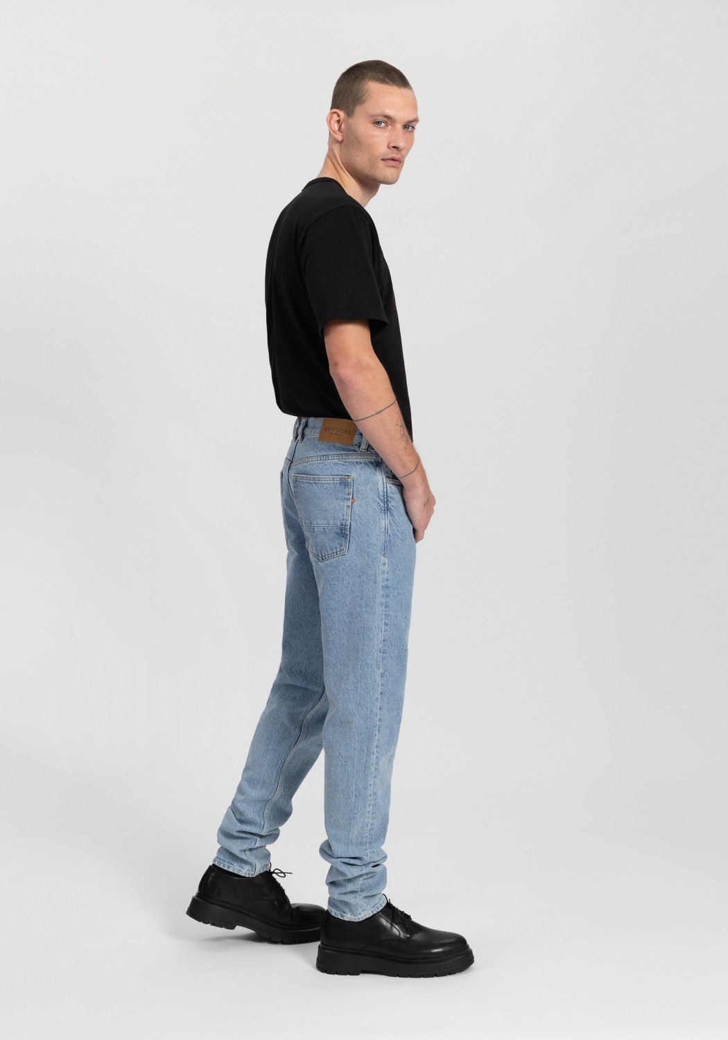 Kuyichi Herren-Jeans Lenny Loose Heritage Blue