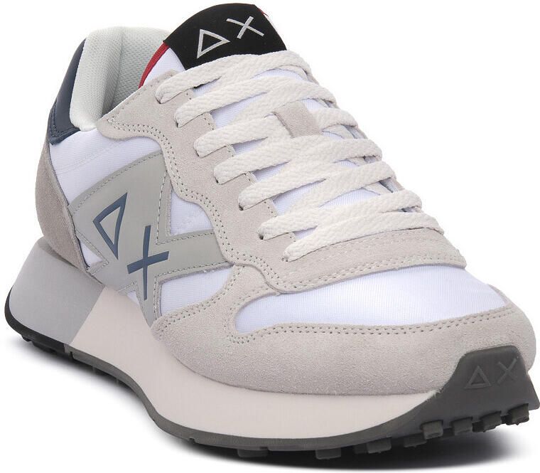 Sun68 Lage Sneakers Z36115 JAKI 2.0 SOLID-536 01 BIANCO