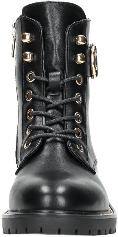 Sub55 Veterschoenen Hoog zwart
