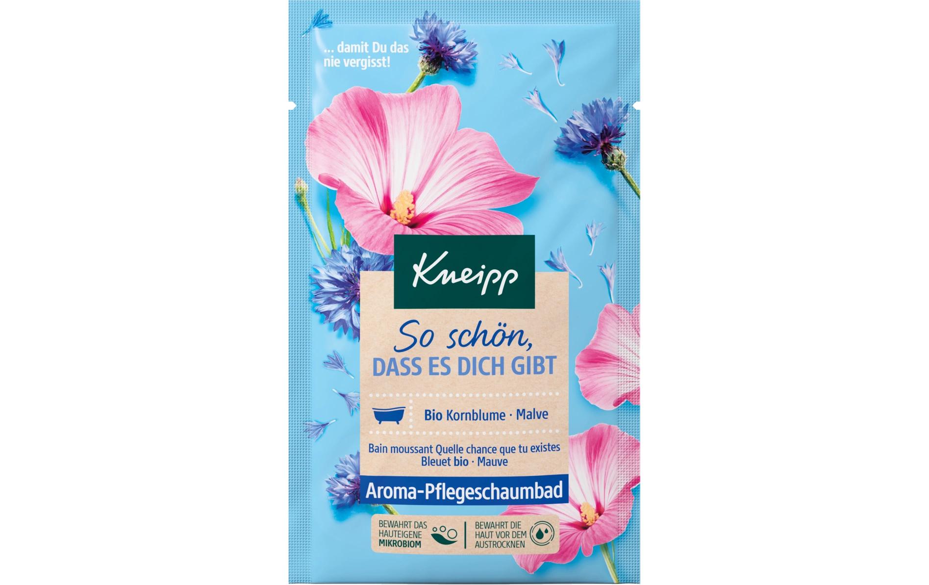 Schaumbad So schön, dass es dich gibt 50 mlNatürliches Aroma-Pflegeschaumbad fördert das Wohlbefinden