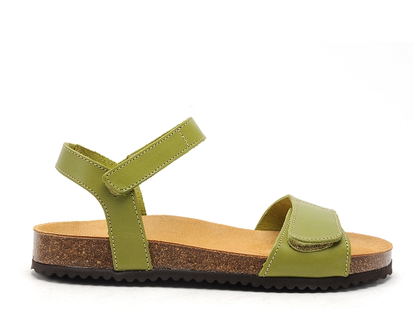 Spike nu pieds plats femme 105 vert