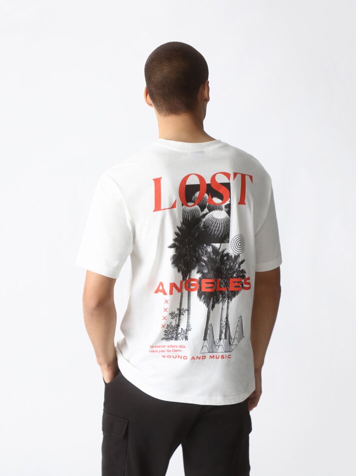 Camiseta estampada - Branca