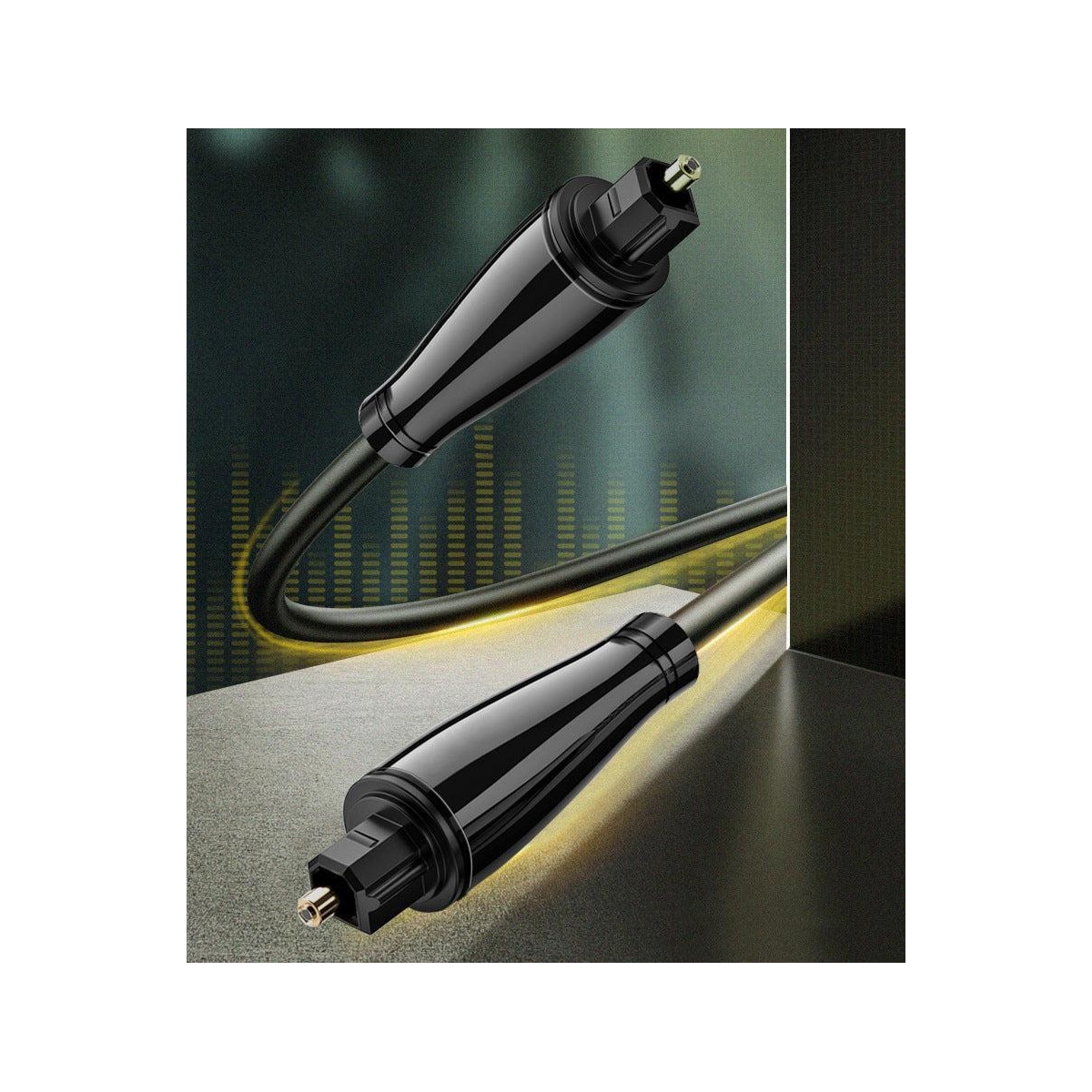 NÖRDIC 3m Toslink/SPDIF optisk fiberkabel