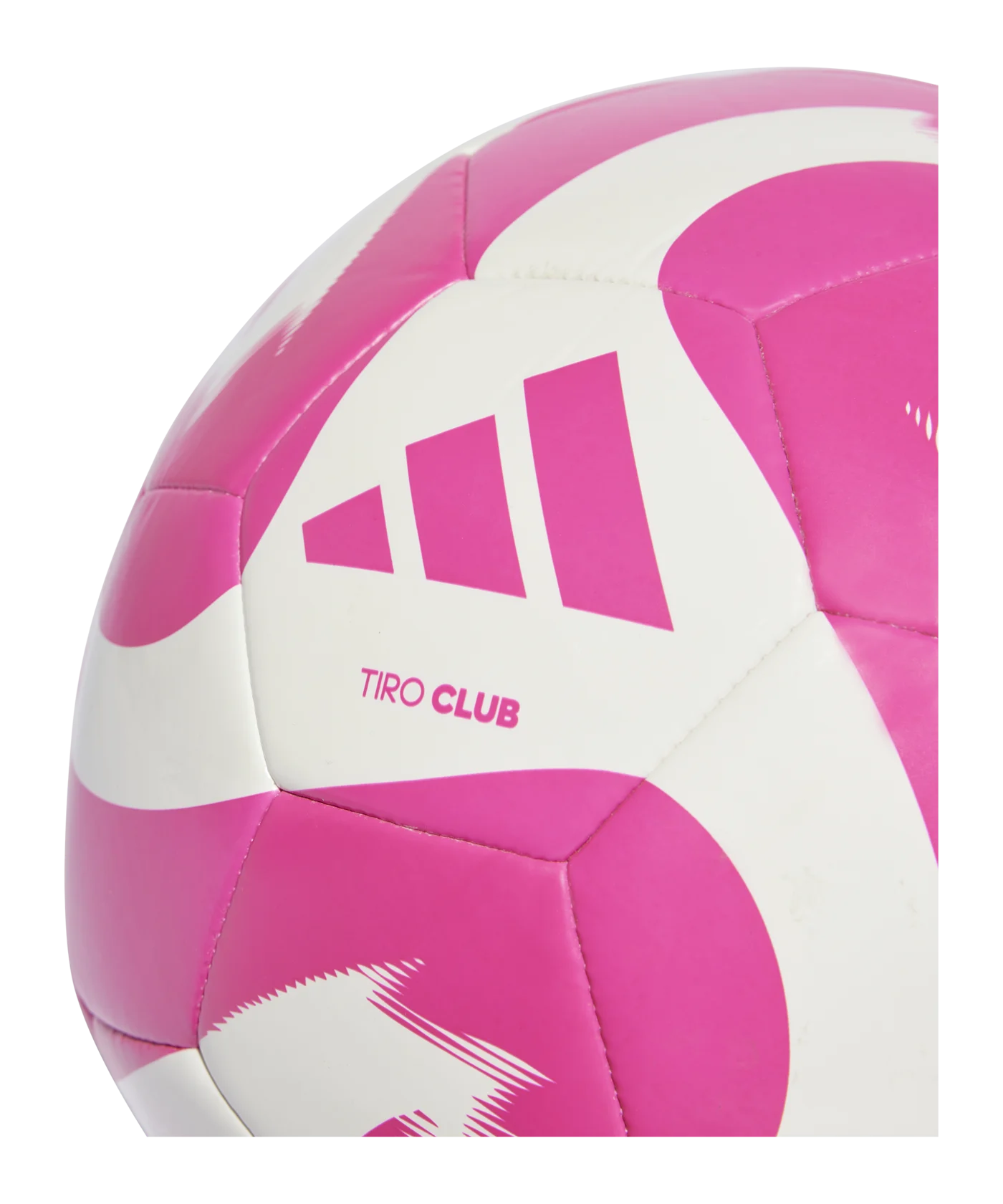 adidas Tiro Club Trainingsball Weiss Pink