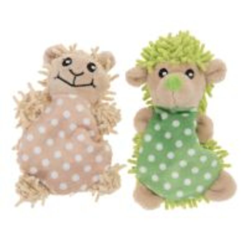 Jouets Hérisson et Mouton Moppi avec menthe à chat