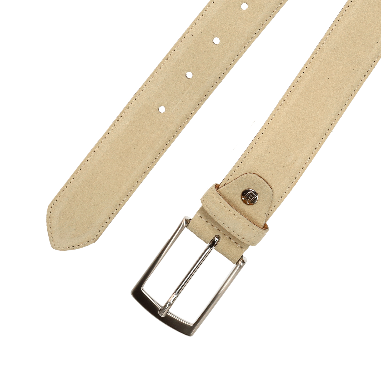 Beige suède riem