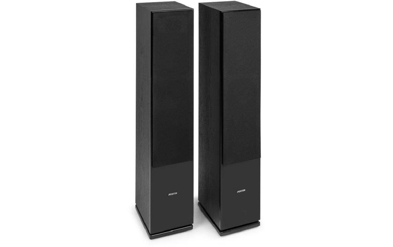 Standlautsprecher Paar SHF80B Schwarz<br>Elegante und moderne Home-Entertainment-Lautsprecher