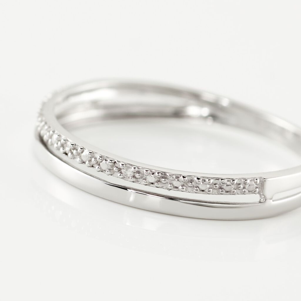 Bague Olena Or Blanc Diamant