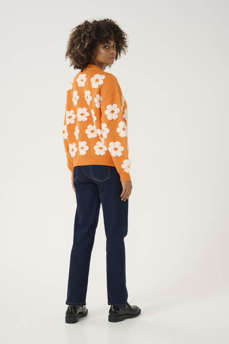 Culture oranje dames trui