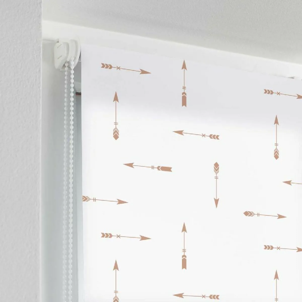 Paris Prix Store Enrouleur Tamisant 90x180 - Blanc