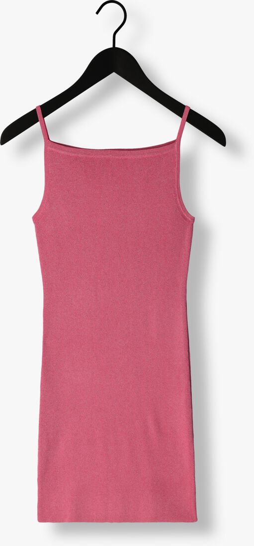 NEO NOIR roze neo noir mini jurk contima glitter knit dress