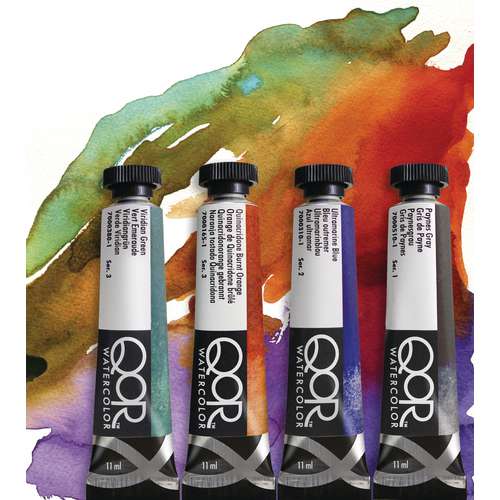 GOLDEN QoR Aquarell-Sets, Tuben