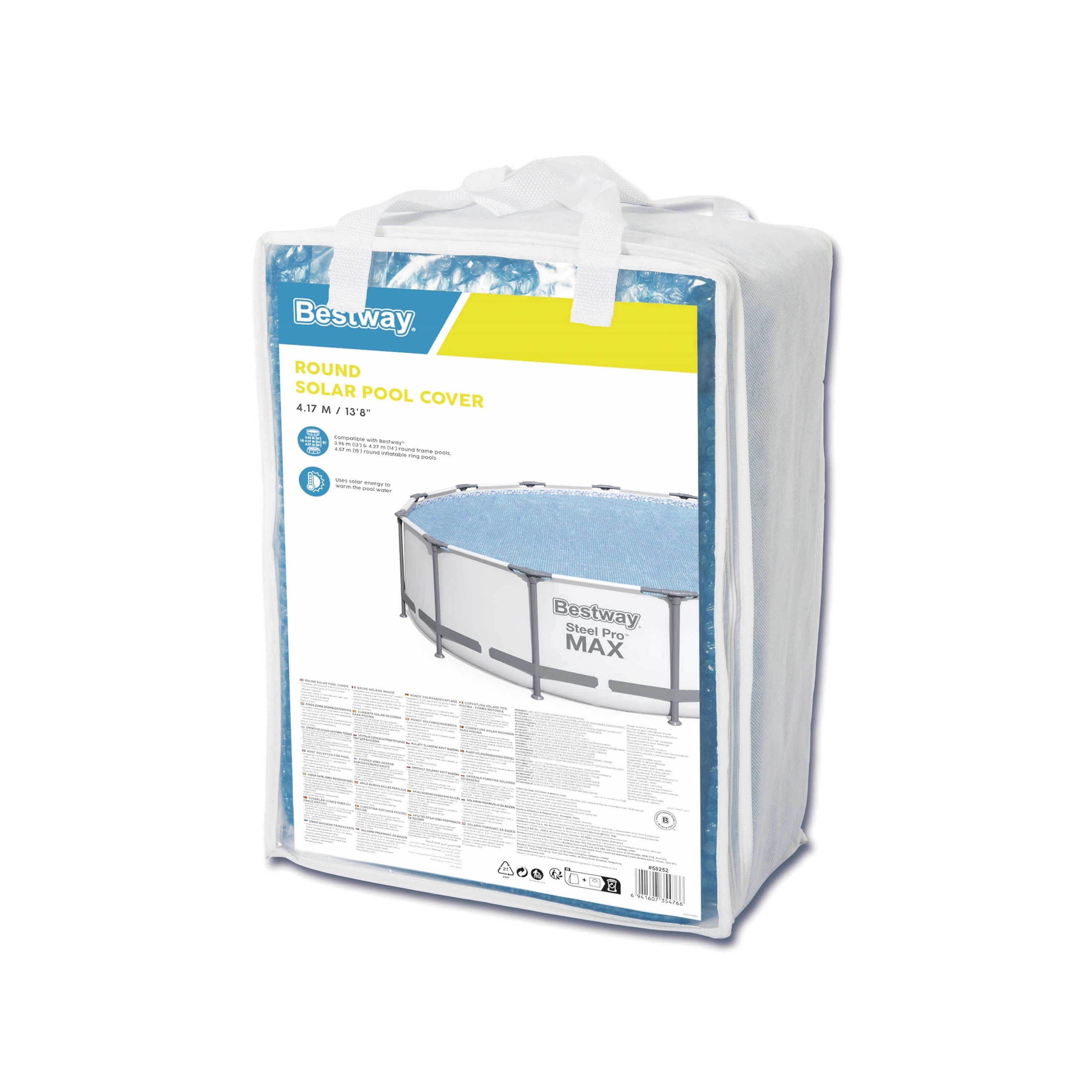Solar Poolabdeckung rund 417 cm