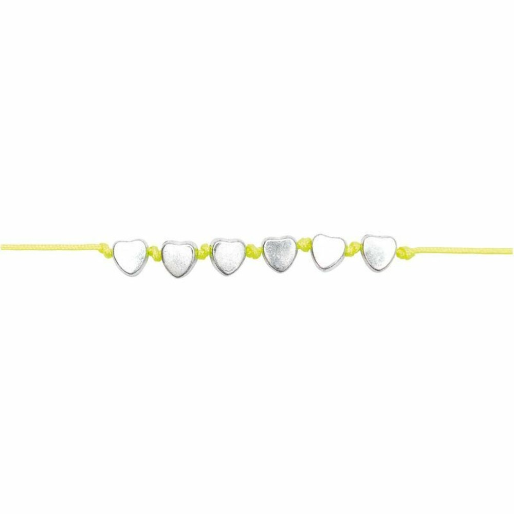 165 perles coeur 5 x 7 mm - argent