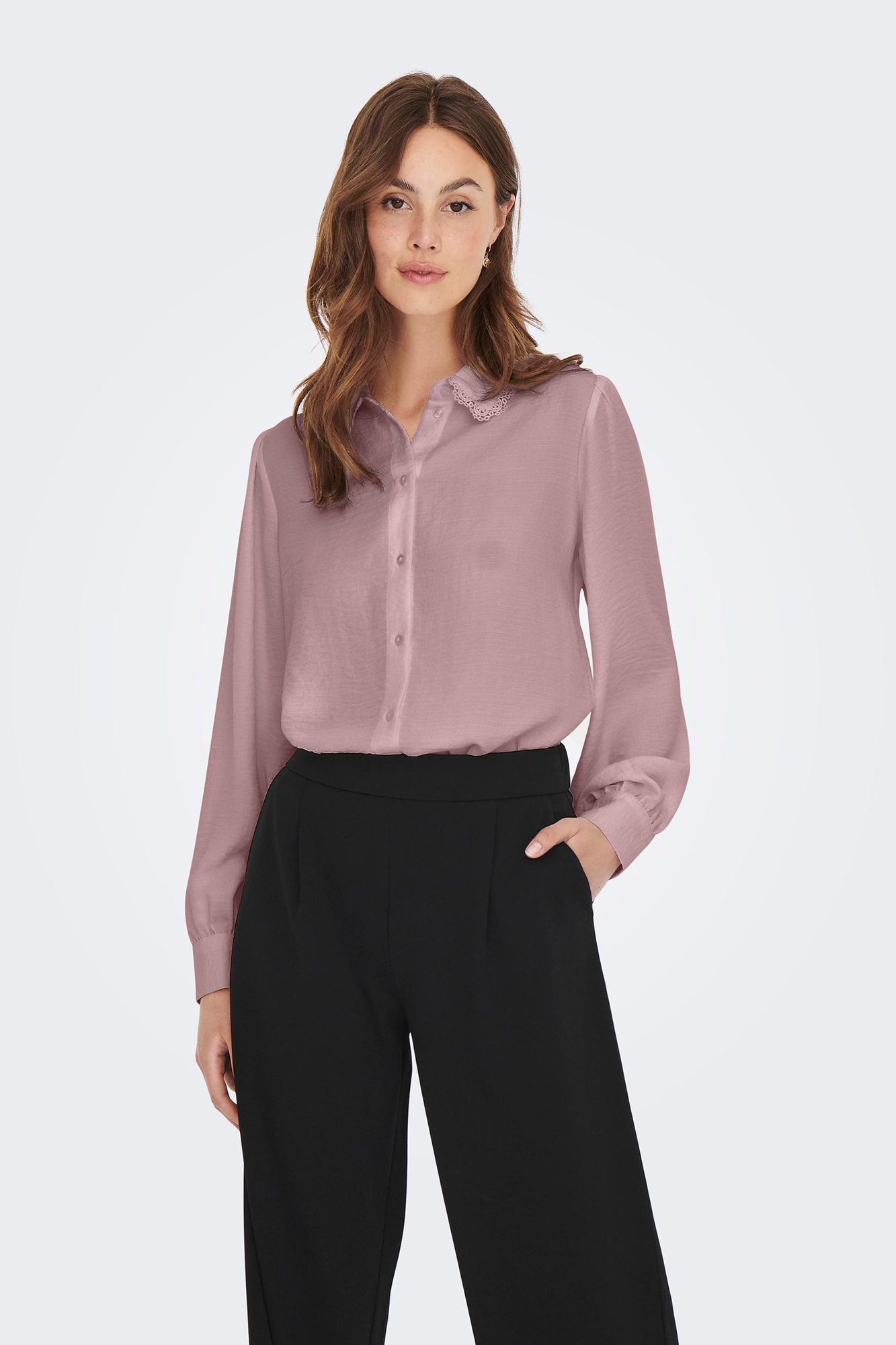 Blusa de mangas compridas