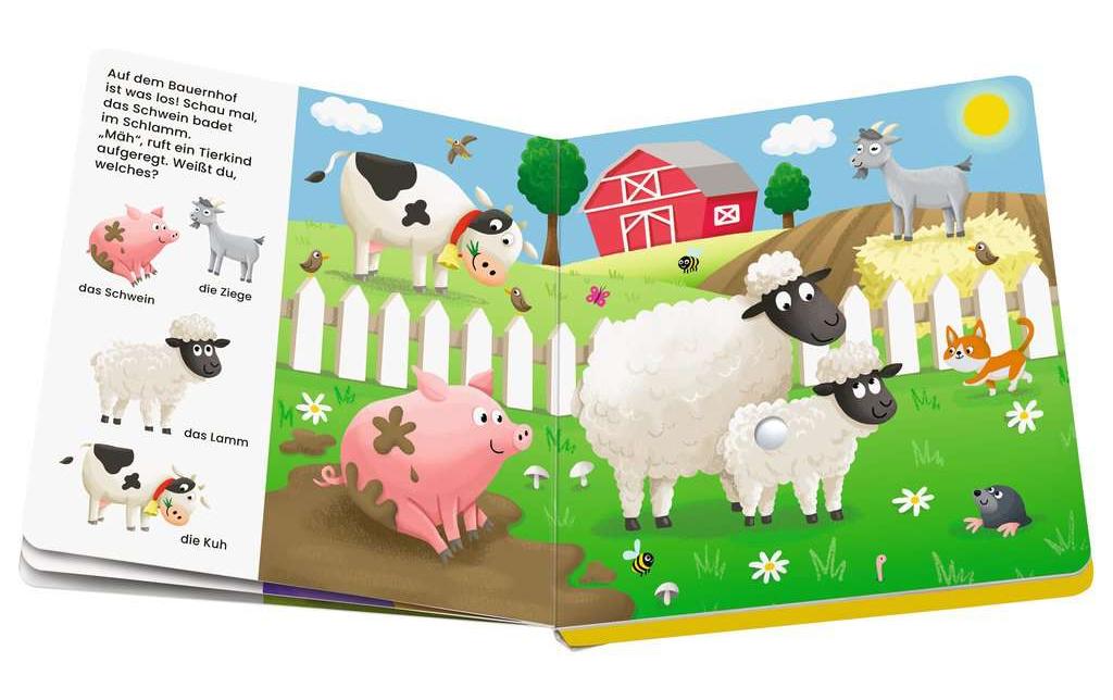 Mein allererstes Soundbuch: TierkinderTier-Such-Spass mit süssen Geräuschen
