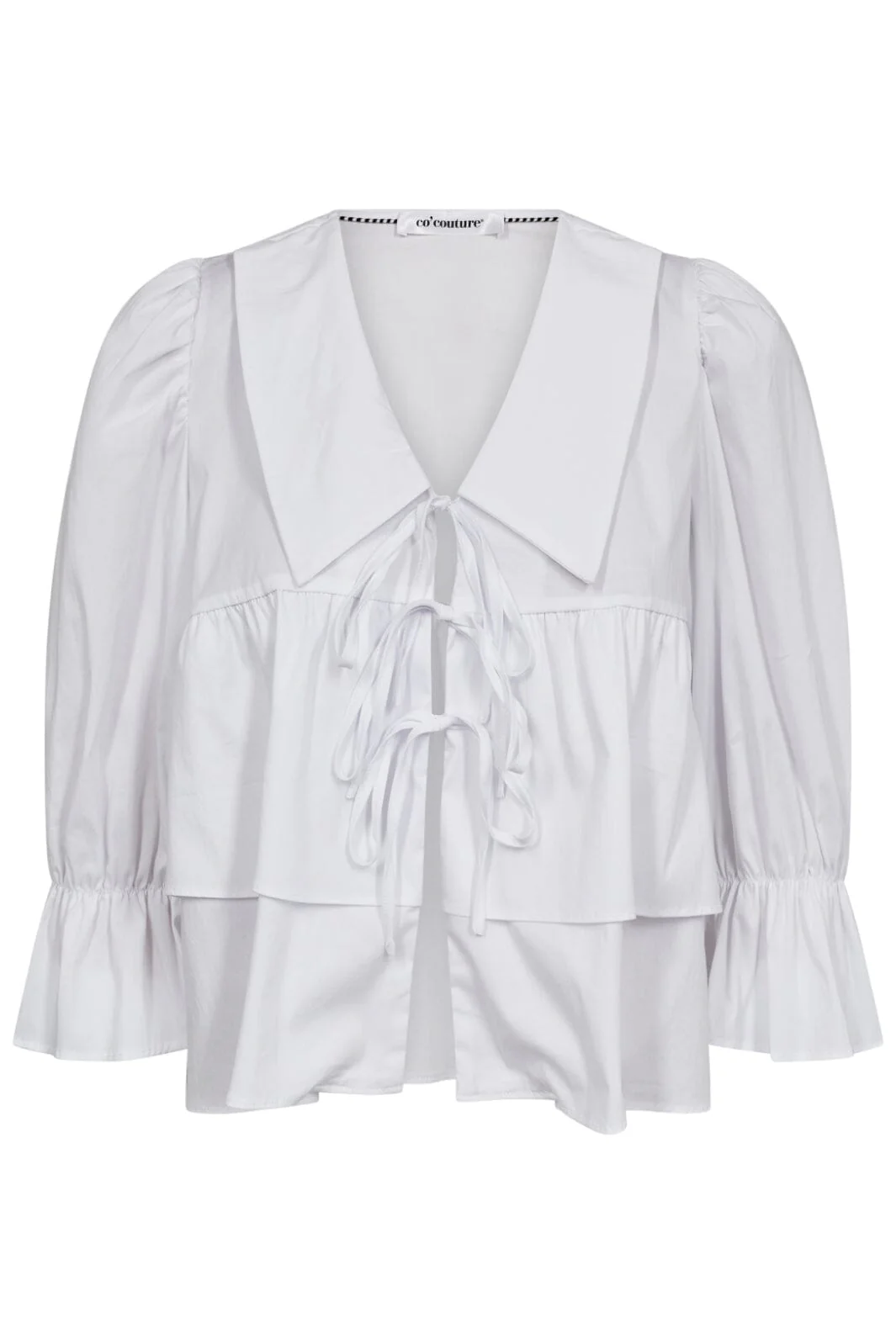 Co´Couture Cocc Crisp Collar Blouse 35606 4000 white
