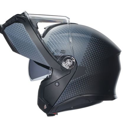 Casque AGV TOURMODULAR - TEXTOUR - Noir / Gris